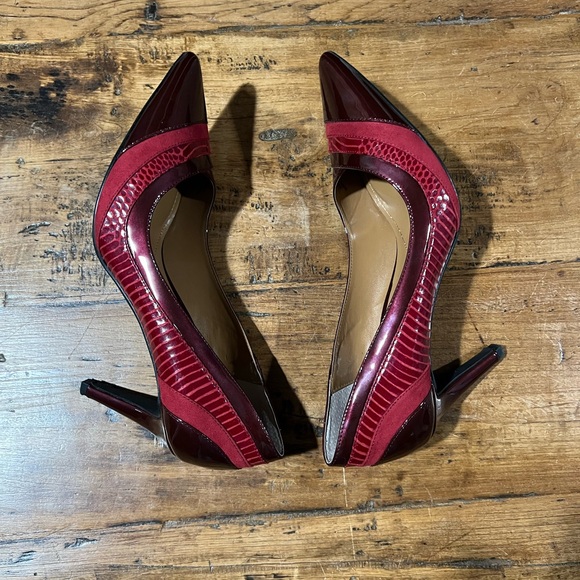 J.Renee Burgundy and Red Heels - Picture 5 of 5